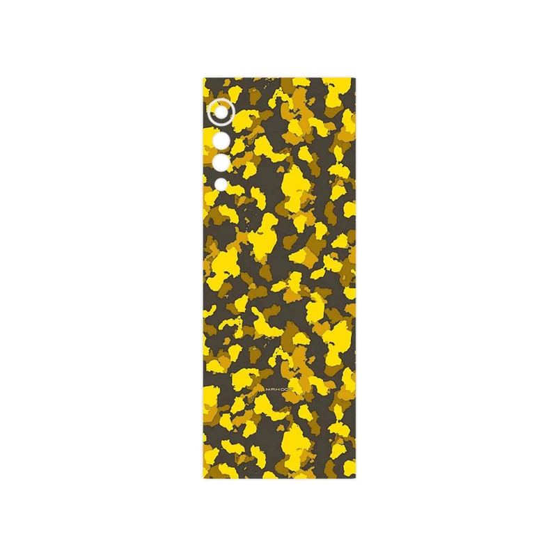 برچسب پوششی ماهوت مدل Yellow Infantry Army مناسب برای گوشی موبایل ال جی Velvet 5G