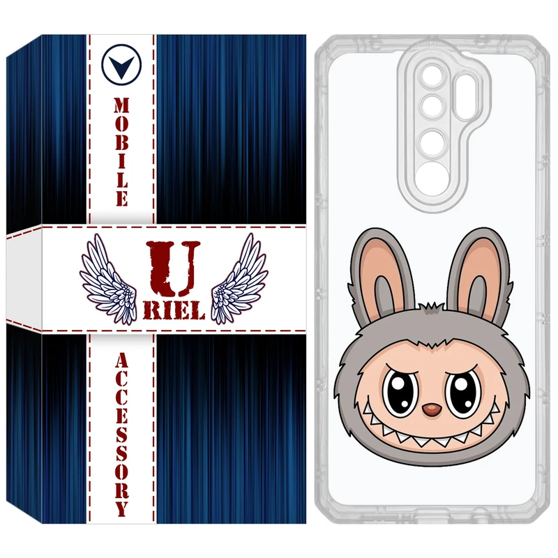 کاور یوریل مدل Clear کد 114 طرح لبوبو Labubu مناسب برای گوشی موبایل شیائومی Redmi Note 8 Pro