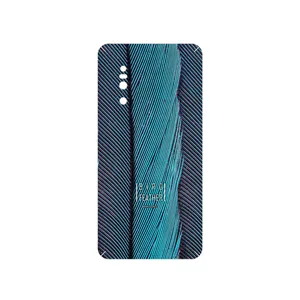 MAHOOT Turquoise feathers Cover Sticker for VIVO X27