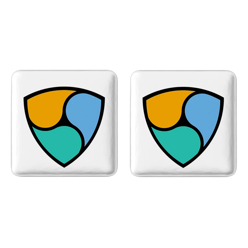 مگنت خندالو مدل ارز دیجیتال یم کد 40814081 مجموعه 2 عددی