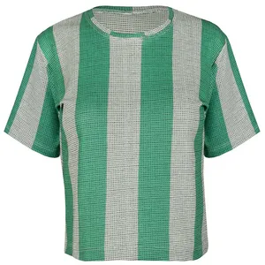 کراپ‌تی شرت آستین کوتاه زنانه دکسونری مدل 358050112