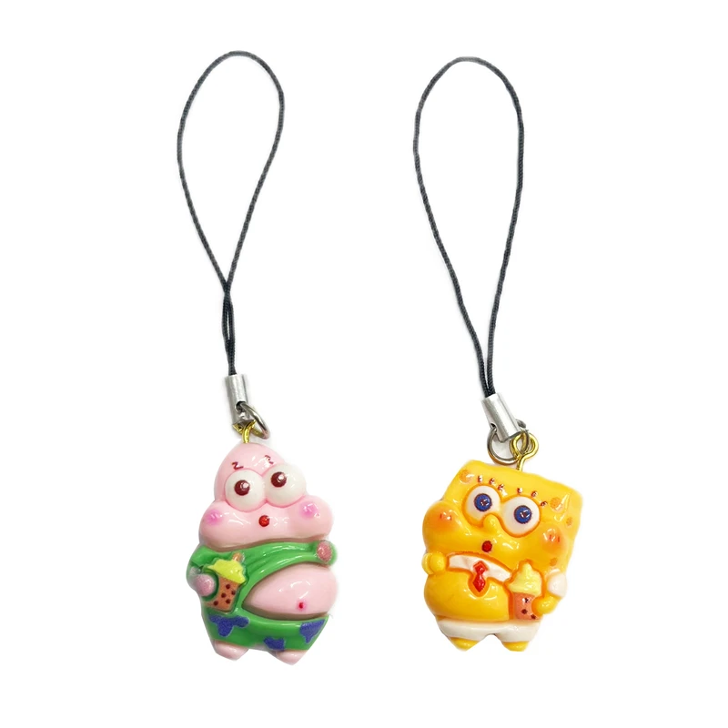 بند فلش مموری مدل پاتریک و باب اسفنجی عروسک بسته 2 عددی