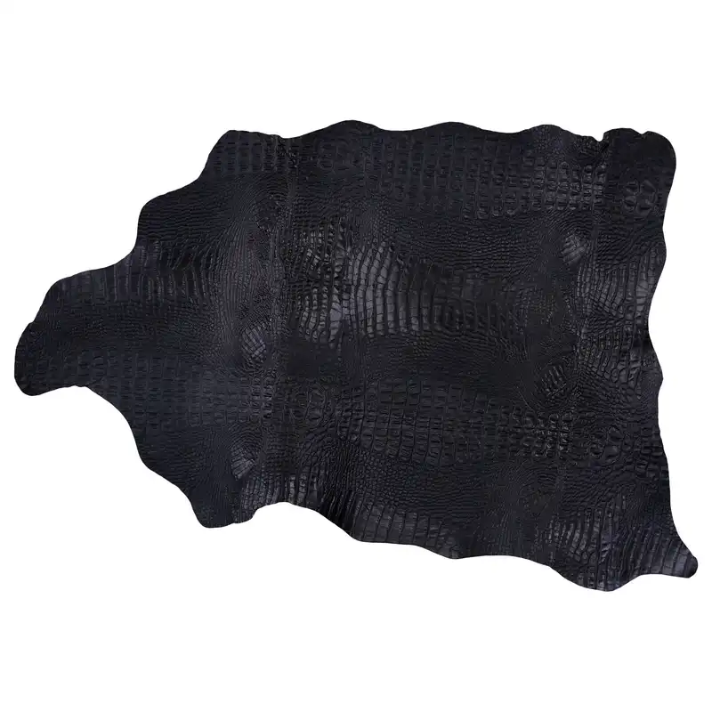 چرم طبیعی مدل بزی کورکودیل مدل 02G040C