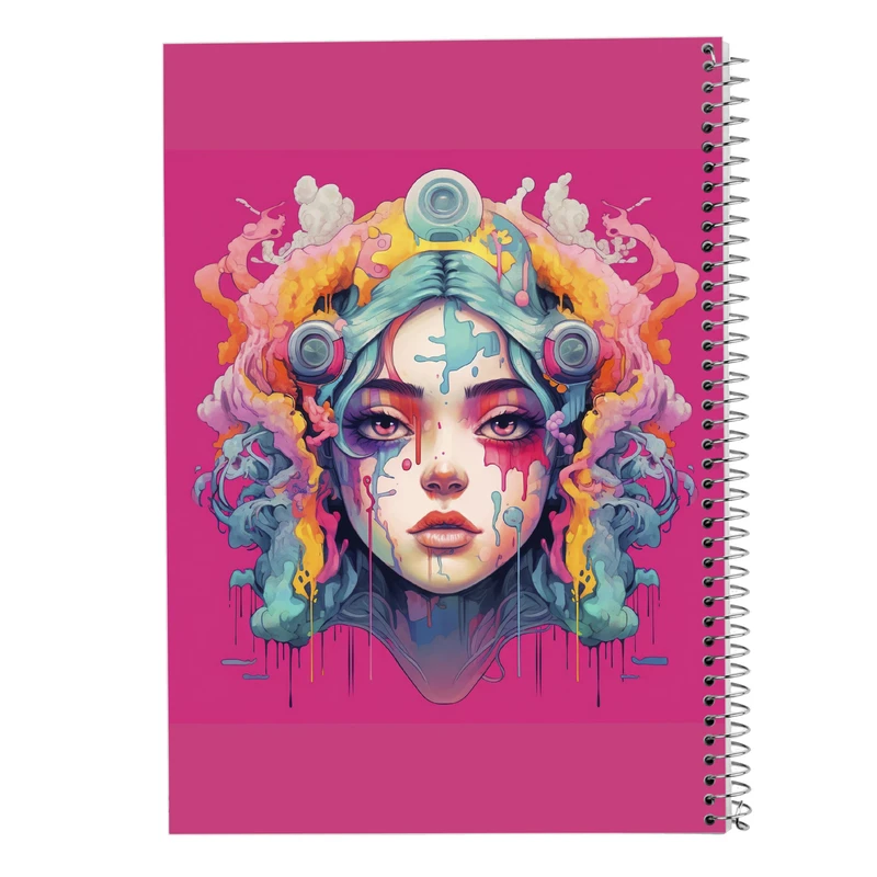 دفتر مشق 50 برگ مدوپد مدل ریک اند مورتی rick&morty کد DF10806