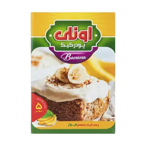 پودر کیک اونلی با طعم موز - 500 گرم 