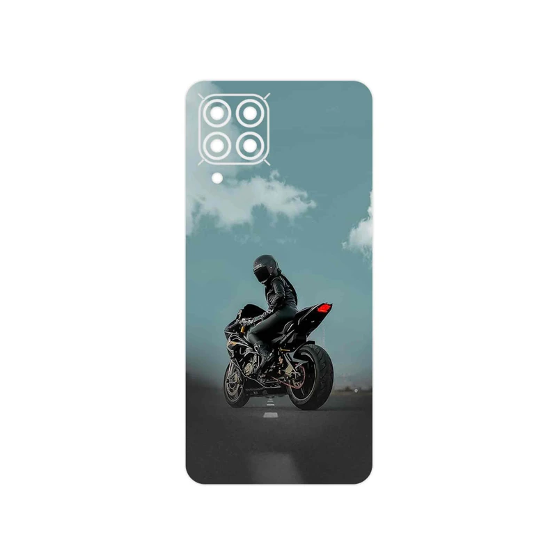 برچسب پوششی ماهوت مدل Motorcycling مناسب برای گوشی موبایل سامسونگ M53
