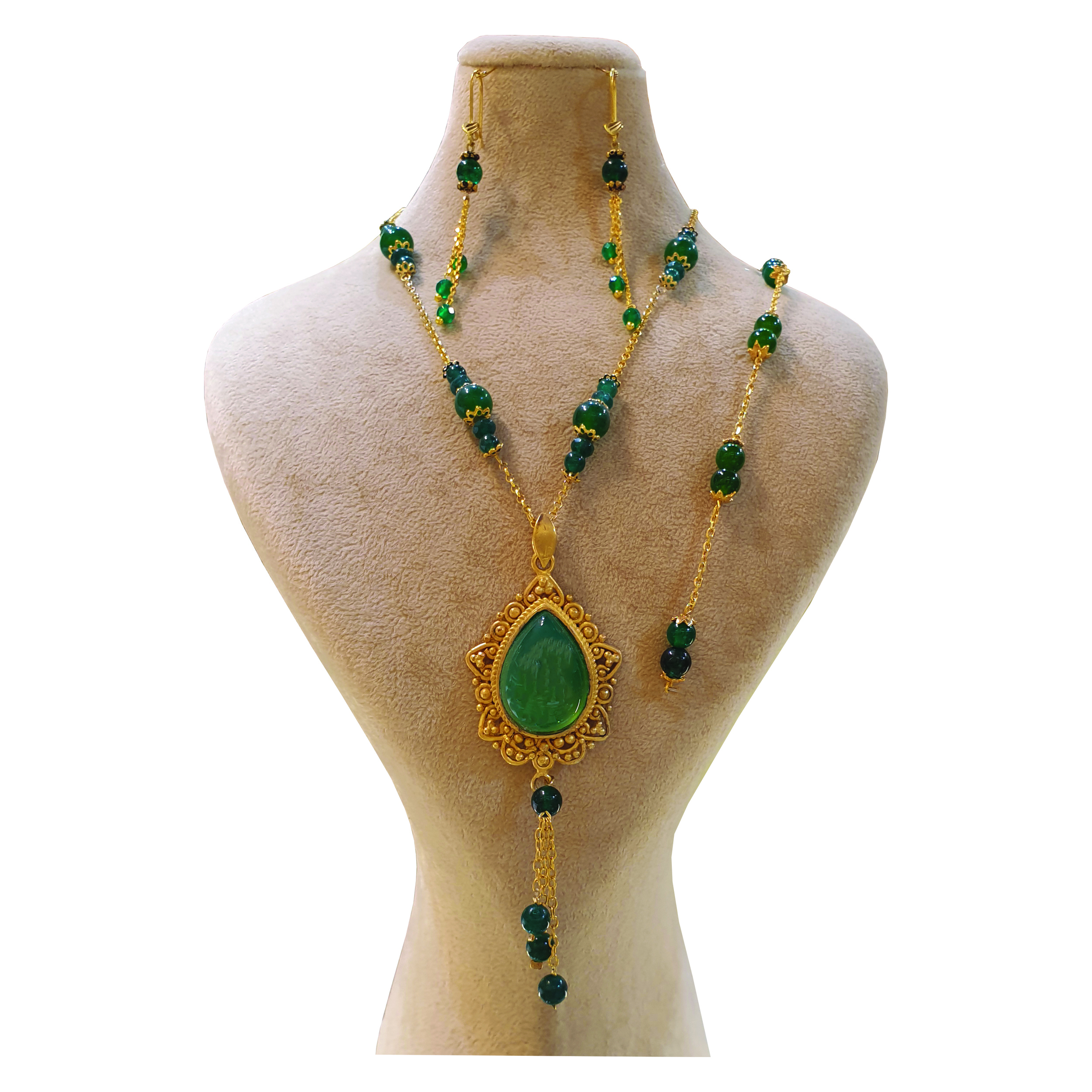 نیم ست نقره زنانه مدل 00011