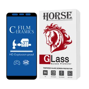 HORSE CERMAH Screen Protector For Samsung Galaxy A8 Plus / Galaxy A6 Plus / Galaxy J8 / Galaxy J4 Plus / Galaxy J4 Core / Galaxy J8 