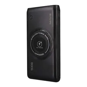 شارژر همراه بی سیم باوین مدل PC095i ظرفیت 10000 میلی آمپر ساعت