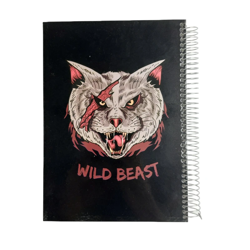 دفتر مشق پاپکو مدل Wild Beast