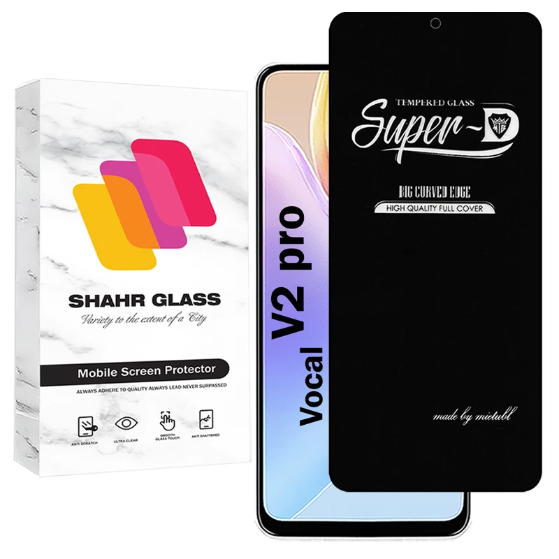 محافظ صفحه نمایش شهر گلس مدل SUPERDNSH مناسب برای گوشی موبایل وکال V2 PRO