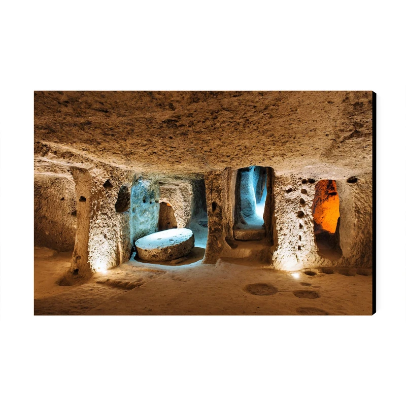 تابلو شاسی عرش طرح گردشگری ترکیه مدل شهر زیرزمینی درینکویو کد As6051