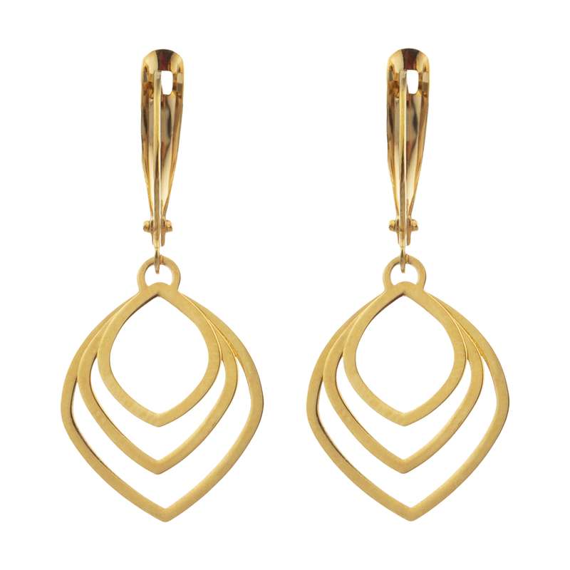 گوشواره طلا 18 عیار زنانه مایا ماهک مدل ME0982 گوشواره طلا 18 عیار زنانه مایا ماهک مدل ME0982