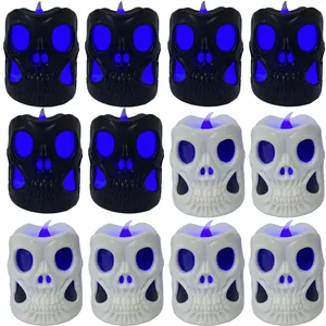 شمع ال ای دی مدل هالووین مجموعه 12 عددی