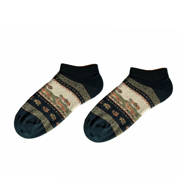 جوراب زنانه ال سون مدل روباه خزان کد PH888.1