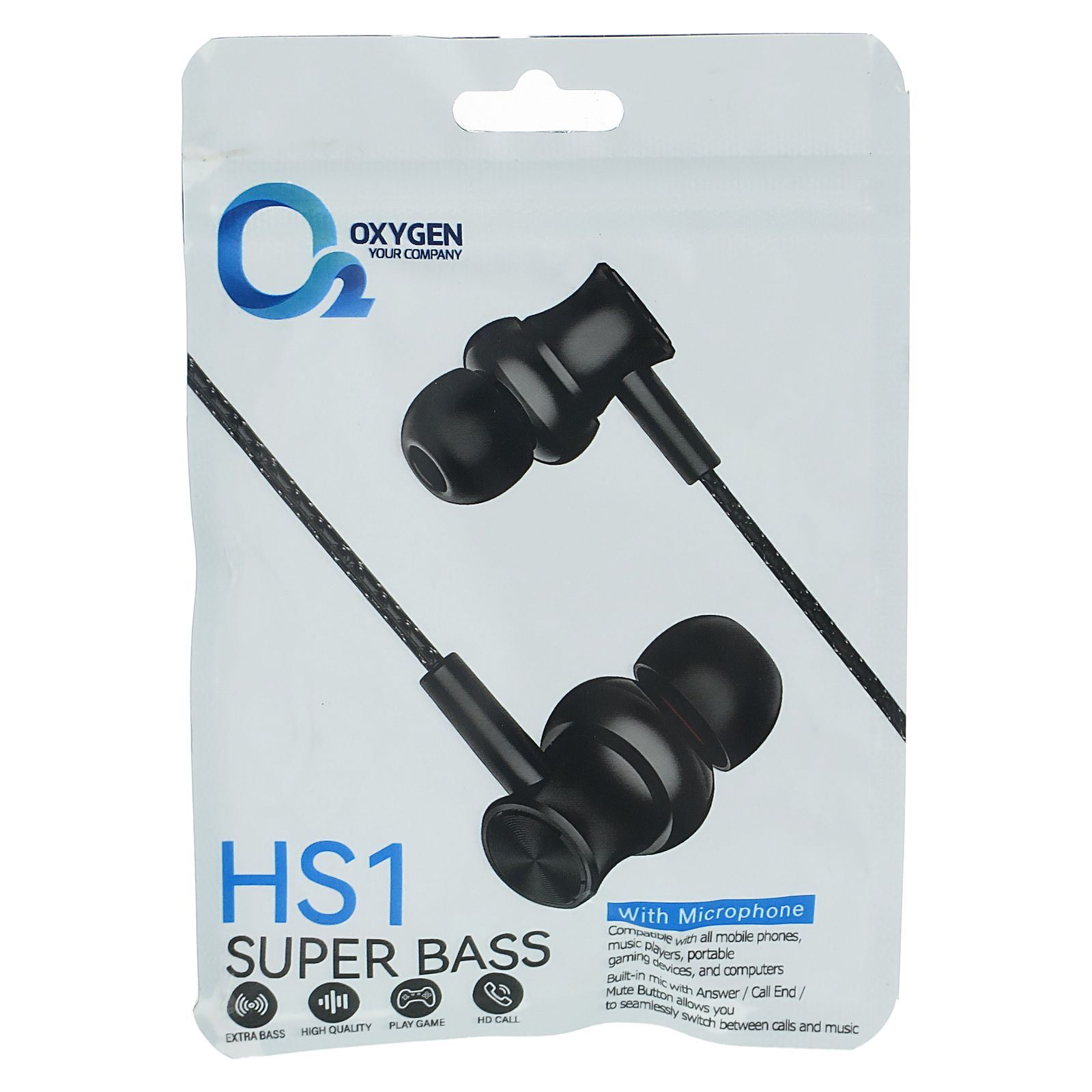 هندزفری اکسیژن مدل HS1 -  - 3