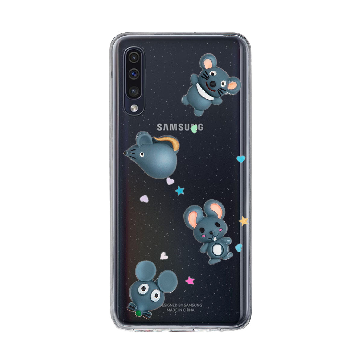 کاور دکین مدل Fanzy طرح موش مناسب برای گوشی موبایل سامسونگ Galaxy A50 /A30s / A50s