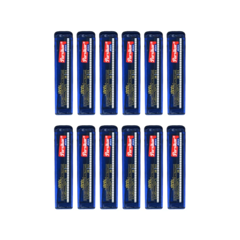 نوک مداد نوکی 0.5 میلی متری پارسیکار مدل JM334 کد AT-129-2 بسته 12 عددی