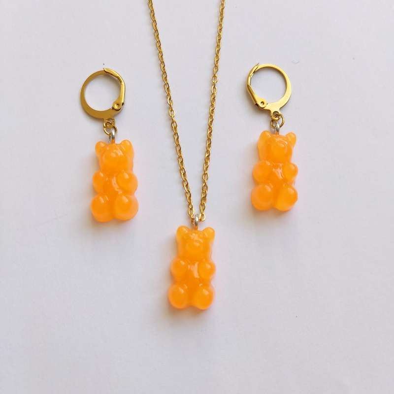 نیم ست زنانه مدل خرس پاستلی 100 نیم ست زنانه مدل خرس پاستلی 100