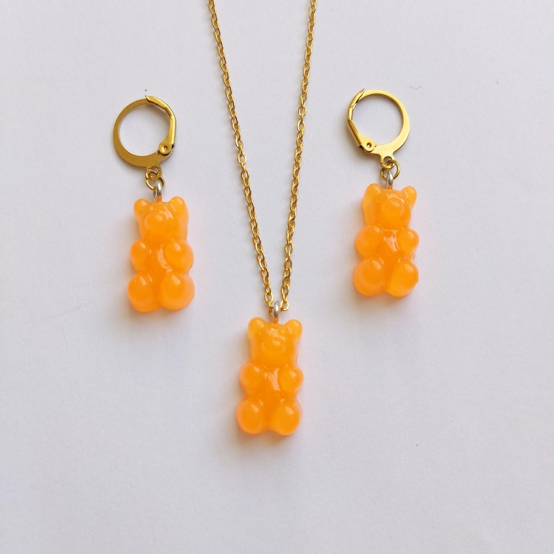 نیم ست زنانه مدل خرس پاستلی 100 نیم ست زنانه مدل خرس پاستلی 100