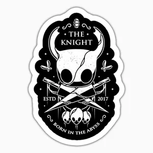 استیکر لپ تاپ و موبایل بووم طرح The Knight مدل Abyss کد ZX024