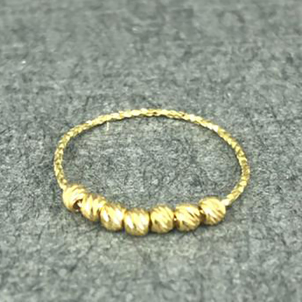 انگشتر طلا 18 عیار زنانه دوست خوب مدل dk298