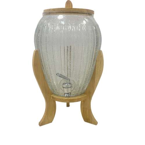 کلمن مدل شیشه ای پینار طرح ترک گنجایش 6 لیتر