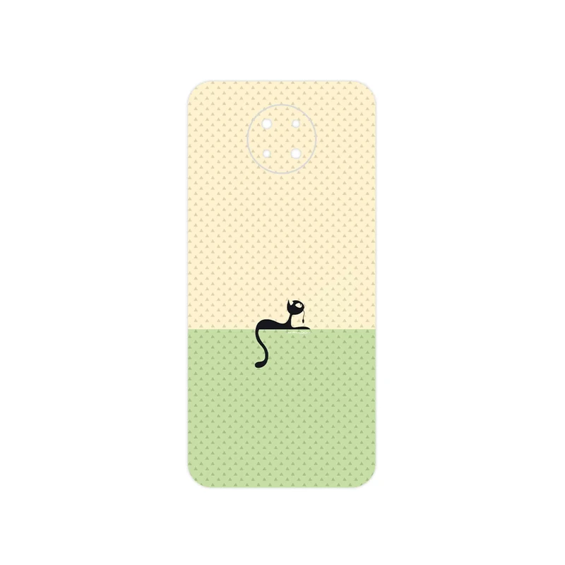 برچسب پوششی ماهوت مدل Minimal Internet Cat Icon مناسب برای گوشی موبایل نوکیا G10