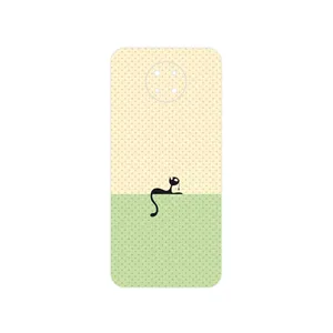 MAHOOT Minimal Internet Cat Icon Cover Sticker for Nokia G10