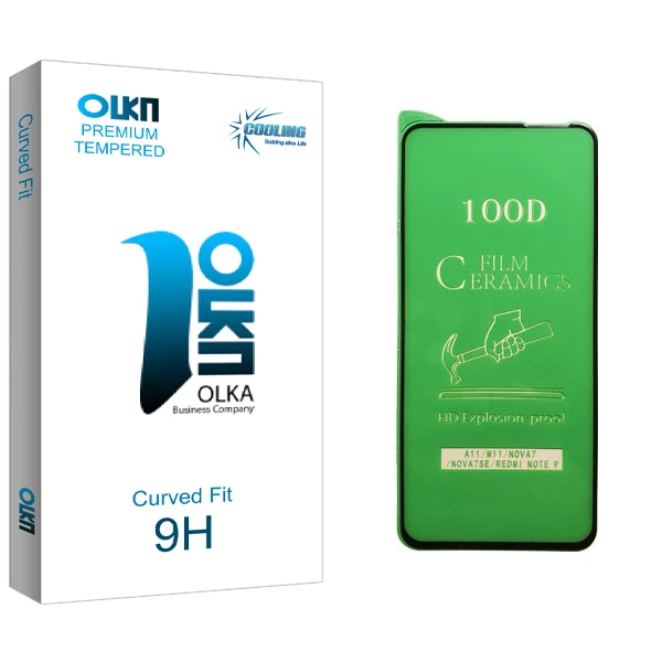 محافظ صفحه نمایش سرامیکی کولینگ مدل Olka glass مناسب برای گوشی موبایل سامسونگ Galaxy A11