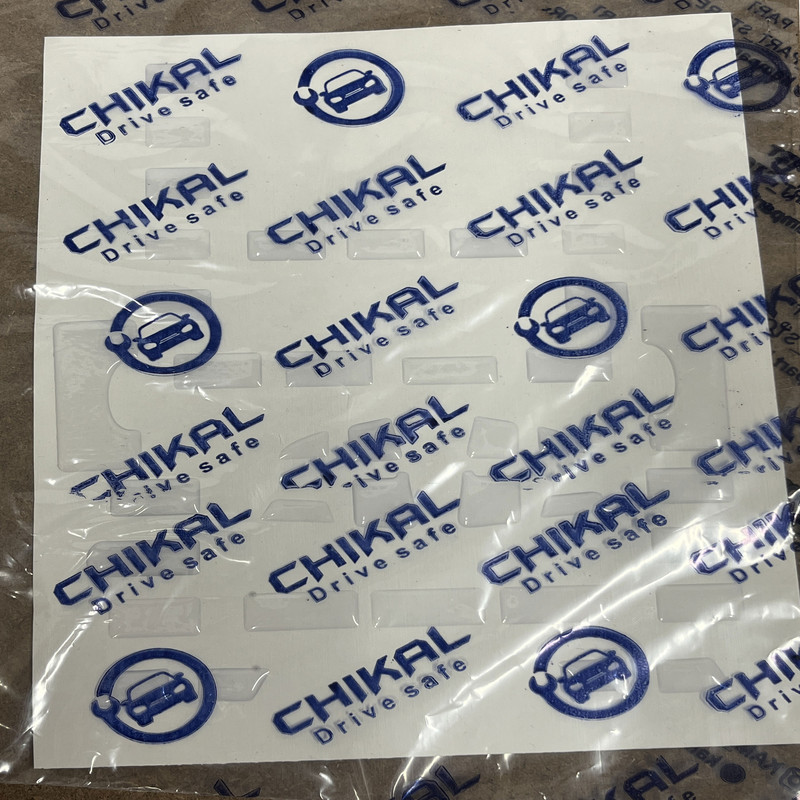 پد محافظ دکمه ضبط و کولر خودرو چیکال مدل P-2072 مناسب برای پژو پارس بسته 40 عددی