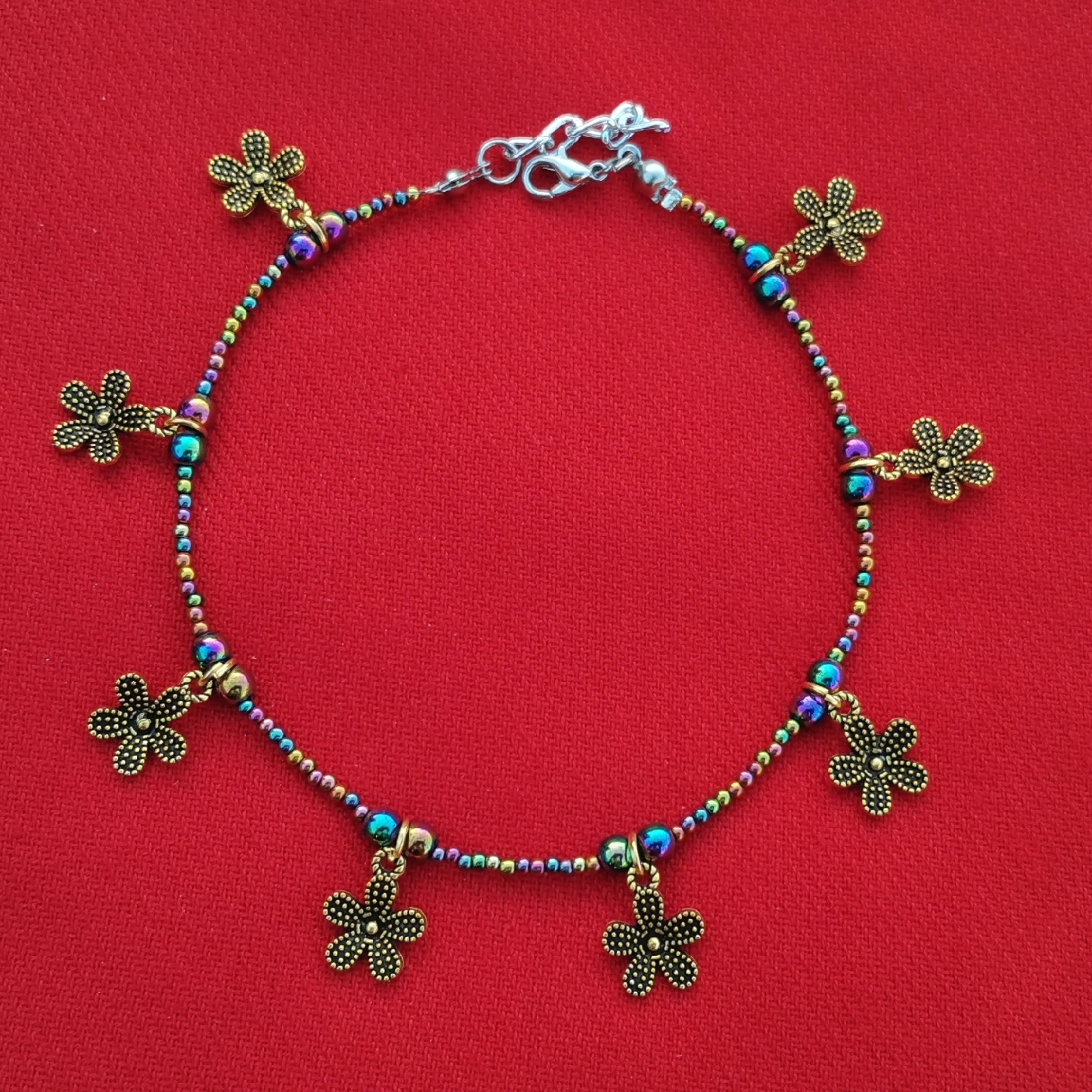 پابند زنانه مدل گل