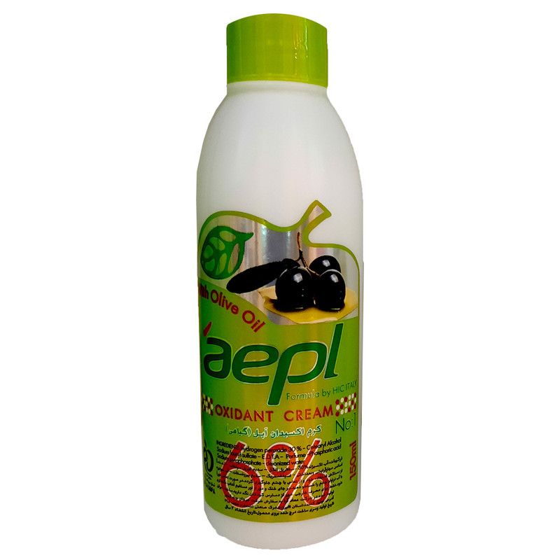 اکسیدان اپل مدل OLIVE OIL شش درصدی حجم 150 میلی لیتر اکسیدان اپل مدل OLIVE OIL شش درصدی حجم 150 میلی لیتر