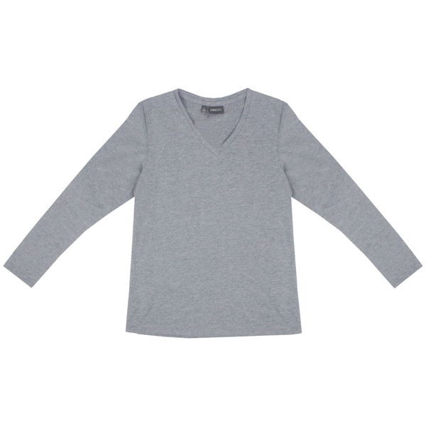 تی شرت زنانه زیبو مدل 0111302-GRAY