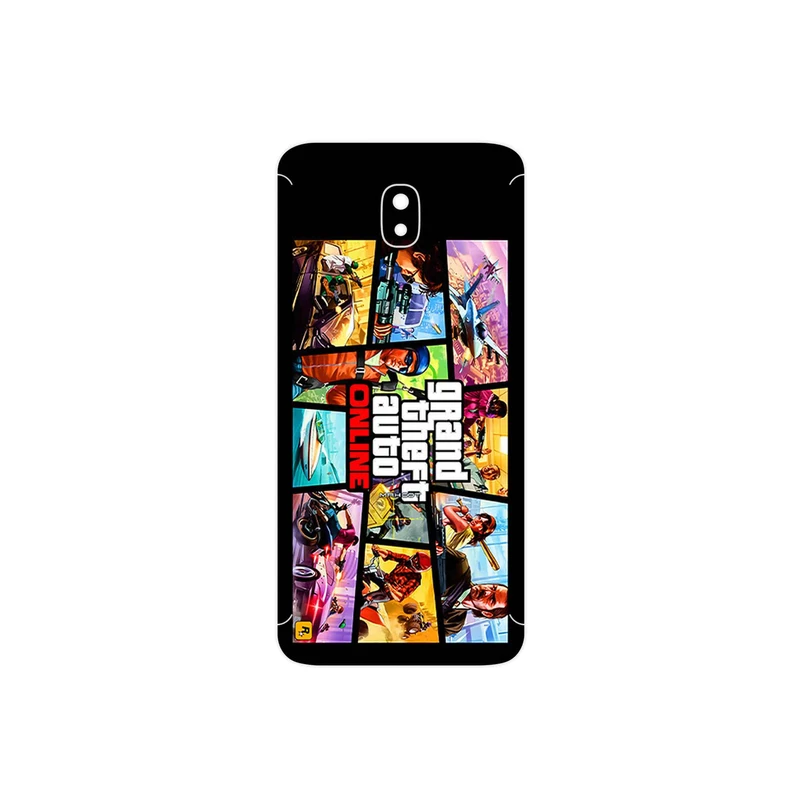 برچسب پوششی ماهوت مدل GTA Online Game Series مناسب برای گوشی موبایل سامسونگ Galaxy J5 Pro