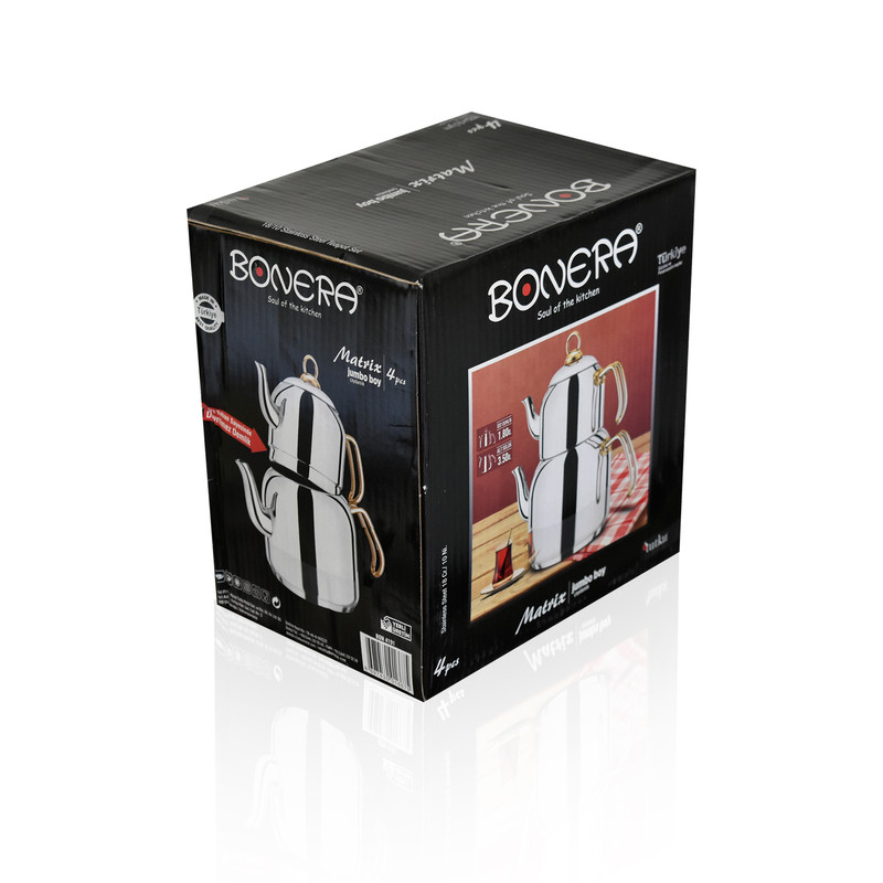 ست کتری و قوری بونرا مدل Matrix ست کتری و قوری بونرا مدل Matrix