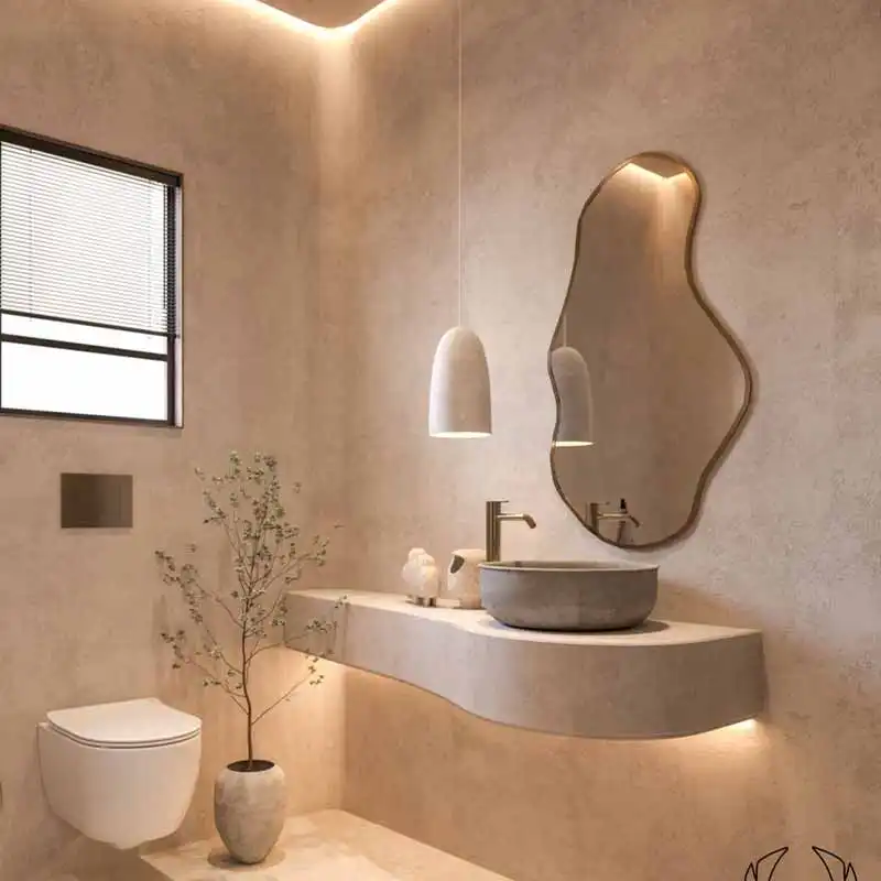 آینه سرویس بهداشتی الف طرح سانا کد BA-80-60