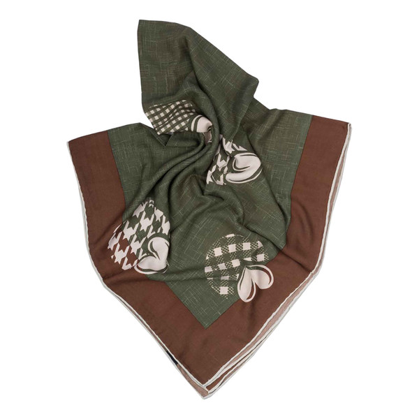 روسری زنانه مدل کشمیری جناقی کد 1443-02