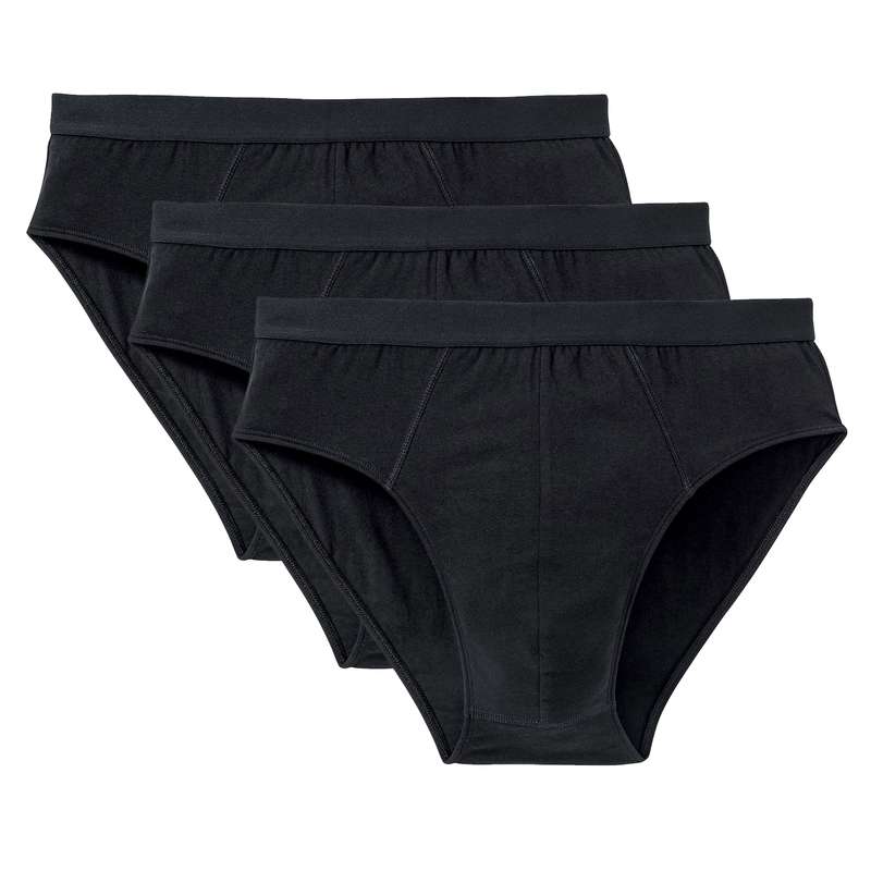 شورت مردانه لیورجی مدل اسلیپ ساده کد SlipLux2022BLK مجموعه 3 عددی