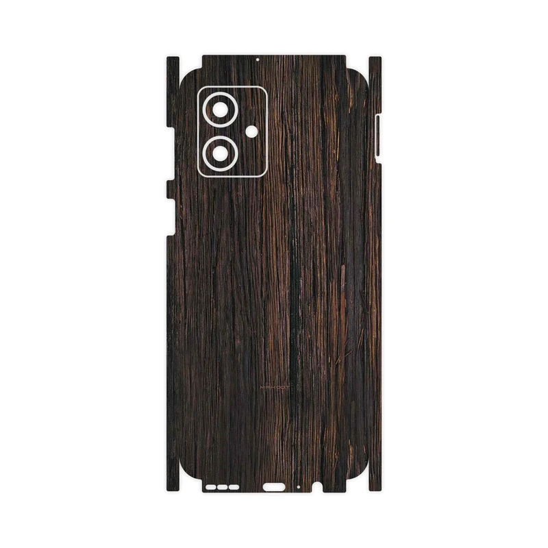 برچسب پوششی ماهوت مدل Burned_Wood-FullSkin مناسب برای گوشی موبایل موتورولا Moto G54