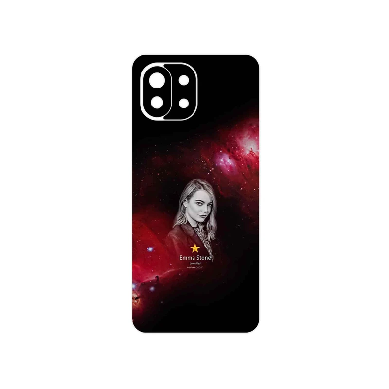 برچسب پوششی ماهوت مدل Emma Stone مناسب برای گوشی موبایل شیائومی 11 Lite 5G NE