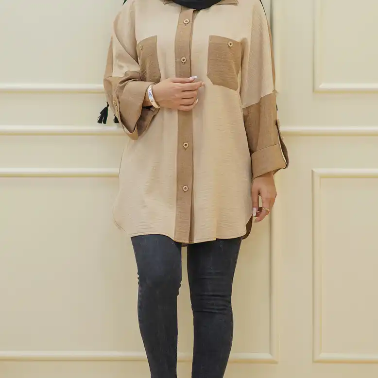 مانتو زنانه السانا مدل شرمین کد 184108