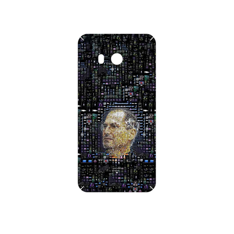 برچسب پوششی ماهوت مدل Collage of Steve Jobs 2 مناسب برای گوشی موبایل اچ تی سی U11