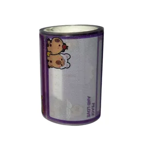 برچسب مدل شفاف اکلیلی طرح کاپی بارا کد capi3