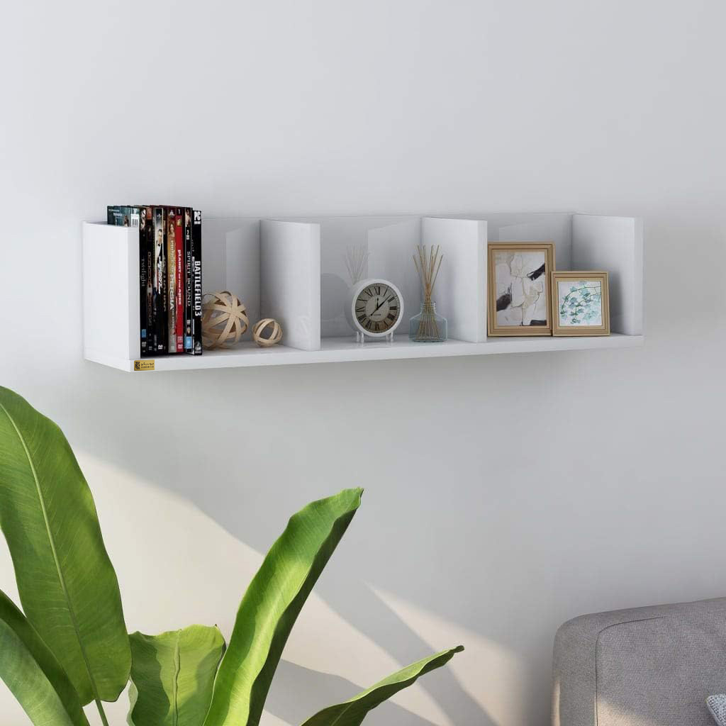 کتابخانه دیواری یک طبقه چوبیکو مدل book shelf710