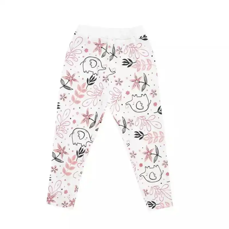 ست تی شرت و شلوار دخترانه مدل MDSS-CG4181