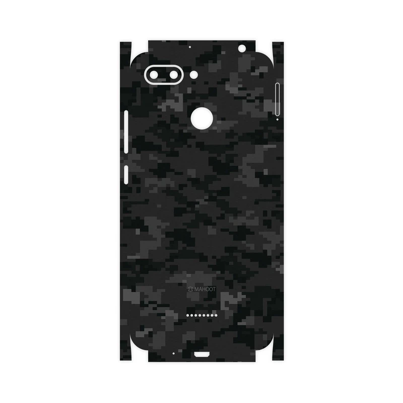 برچسب پوششی ماهوت مدل Night-Army-Pixel-FullSkin مناسب برای گوشی موبایل شیائومی Redmi 6