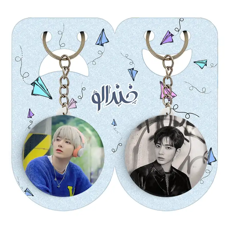 جاکلیدی خندالو مدل تهیون گروه تی اکس تی TXT کد 2005120047 مجموعه 2 عددی