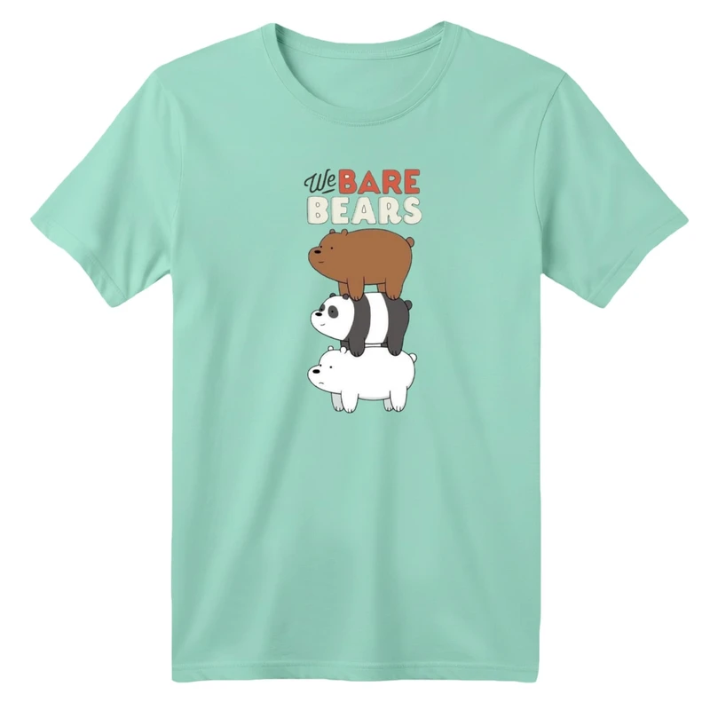 تی شرت آستین کوتاه بچگانه مدل سه خرس کد 4