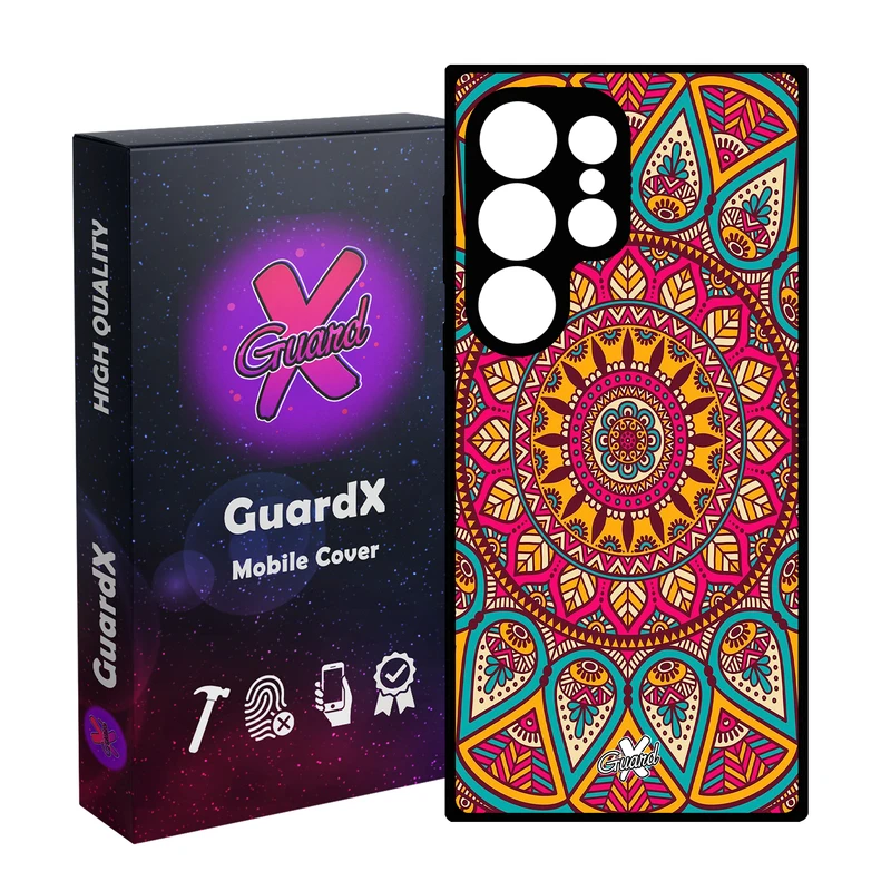 کاور گارد ایکس طرح Mandala مدل 10131 مناسب برای گوشی موبایل سامسونگ Galaxy S25 Ultra